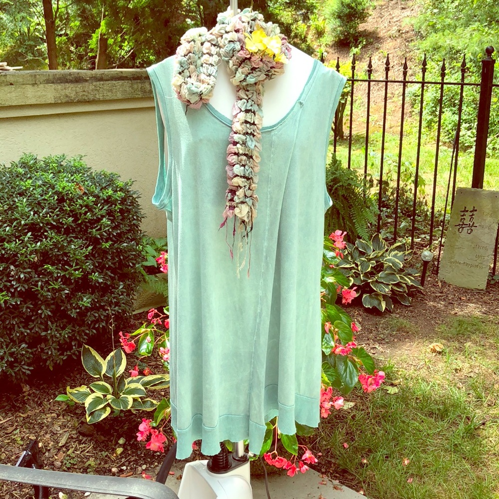 Chalet turquoise tank/tunic👑